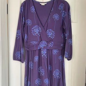 Boden Faux Wrap MIDI Dress size 10
